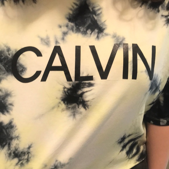 Calvin Klein cropped tie dye - Picture 3 of 7